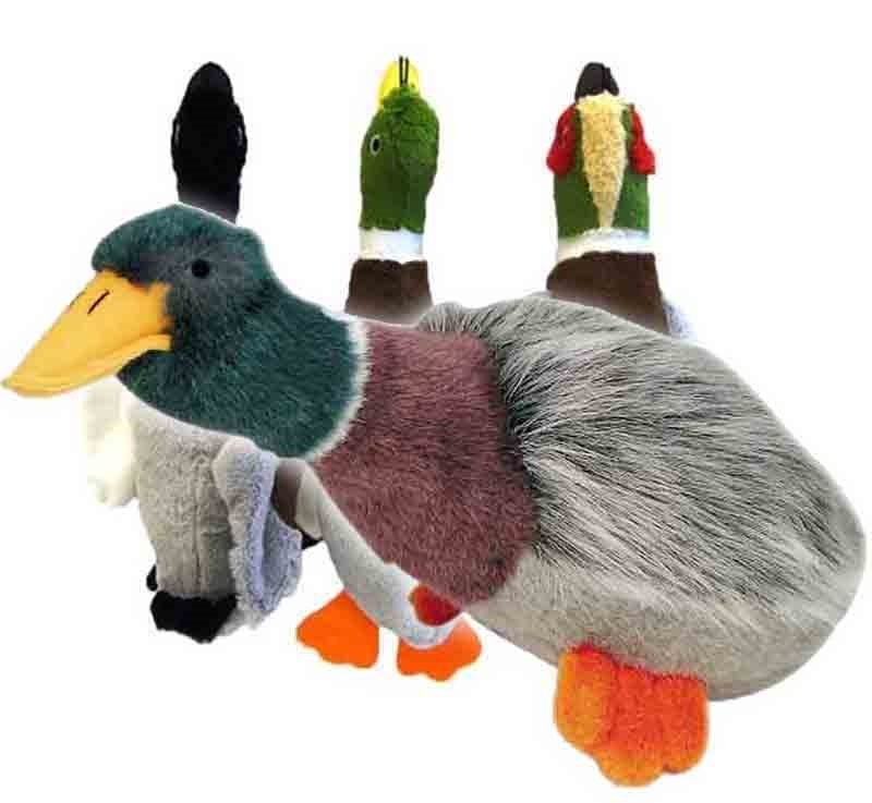 stuffed duck dog toy