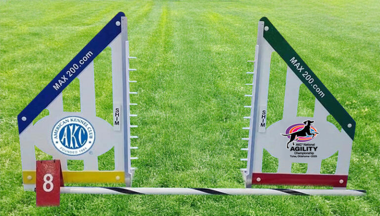 AKC 2025 Nationals Souvenir Model B Wing Jump