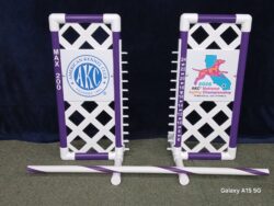 AKC 2026 Nationals Souvenir Lattice Wing Jump