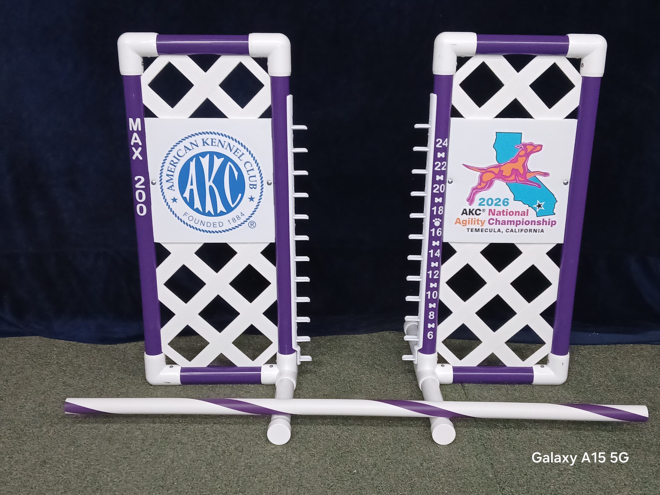 AKC 2026 Nationals Souvenir Lattice Wing Jump
