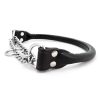 Martingale Rolled Leather Collar