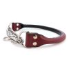 Martingale Rolled Leather Collar